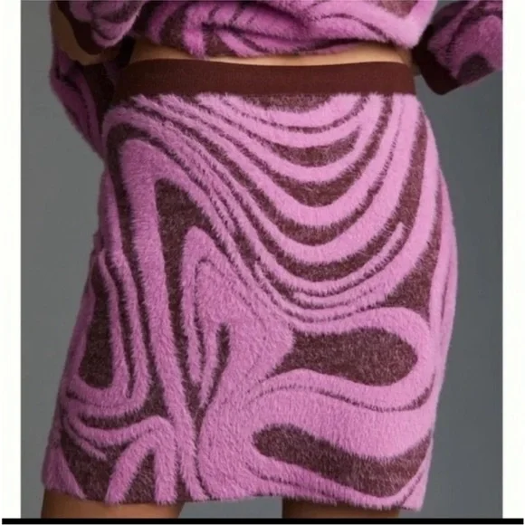 Anthropologie Sweater Skirt Set